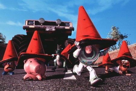 Toy Story 2 - Crossing the Road / Traffic Cone Scene / Bubblegum (HD  1080p) on Make a GIF