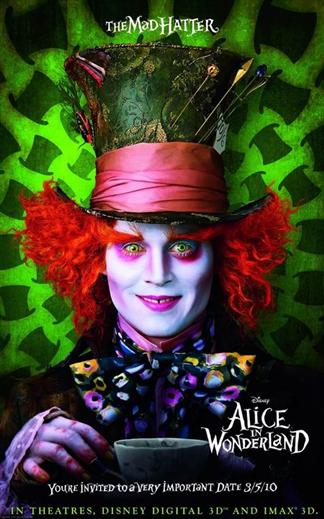 poster from Alice in Wonderland
